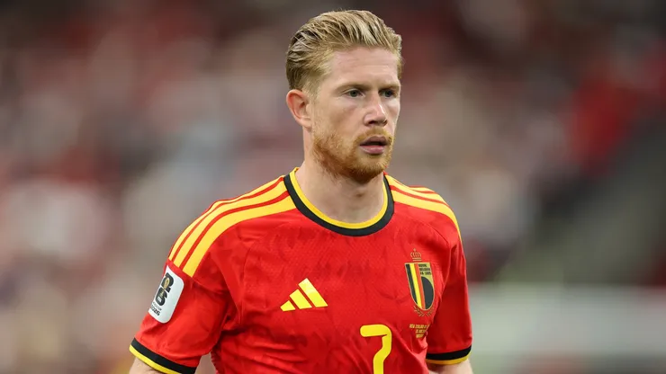 Kevin De Bruyne #7 of Belgium.
