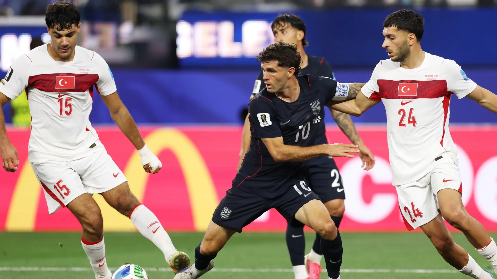 Christian Pulisic came back in the loss to Turkiye (Jamie Squire/Getty Images)