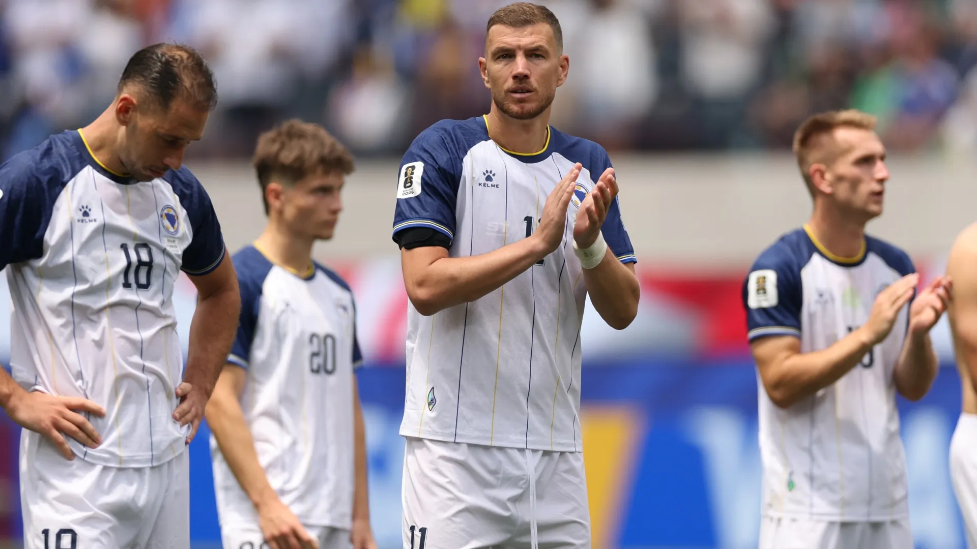 Bosnia and Herzegovina are much lower than the USMNT (Stu Forster/Getty Images)
