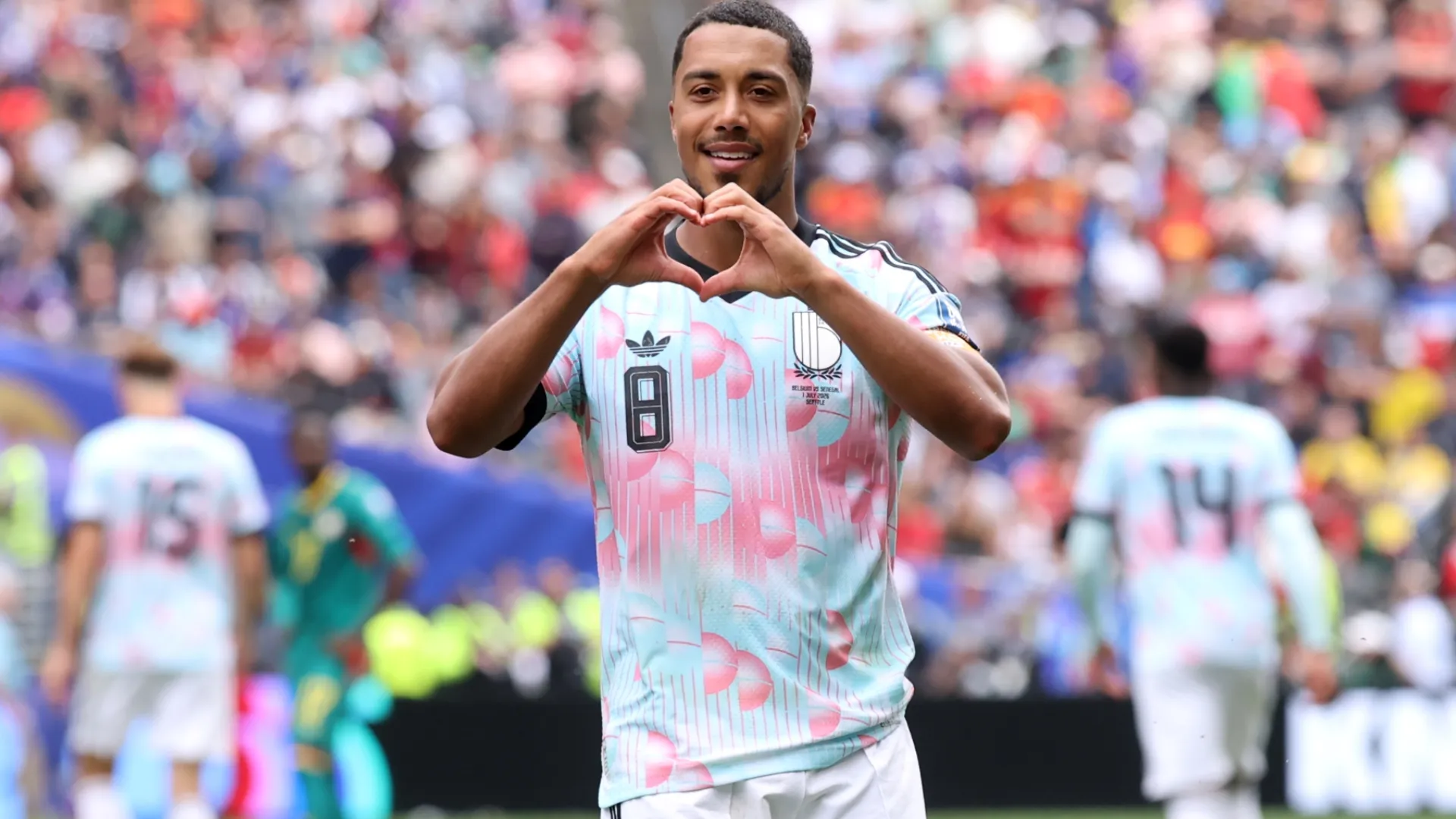Tielemans scored the penalty in the final minute of extra time (Alex Grimm/Getty Images)