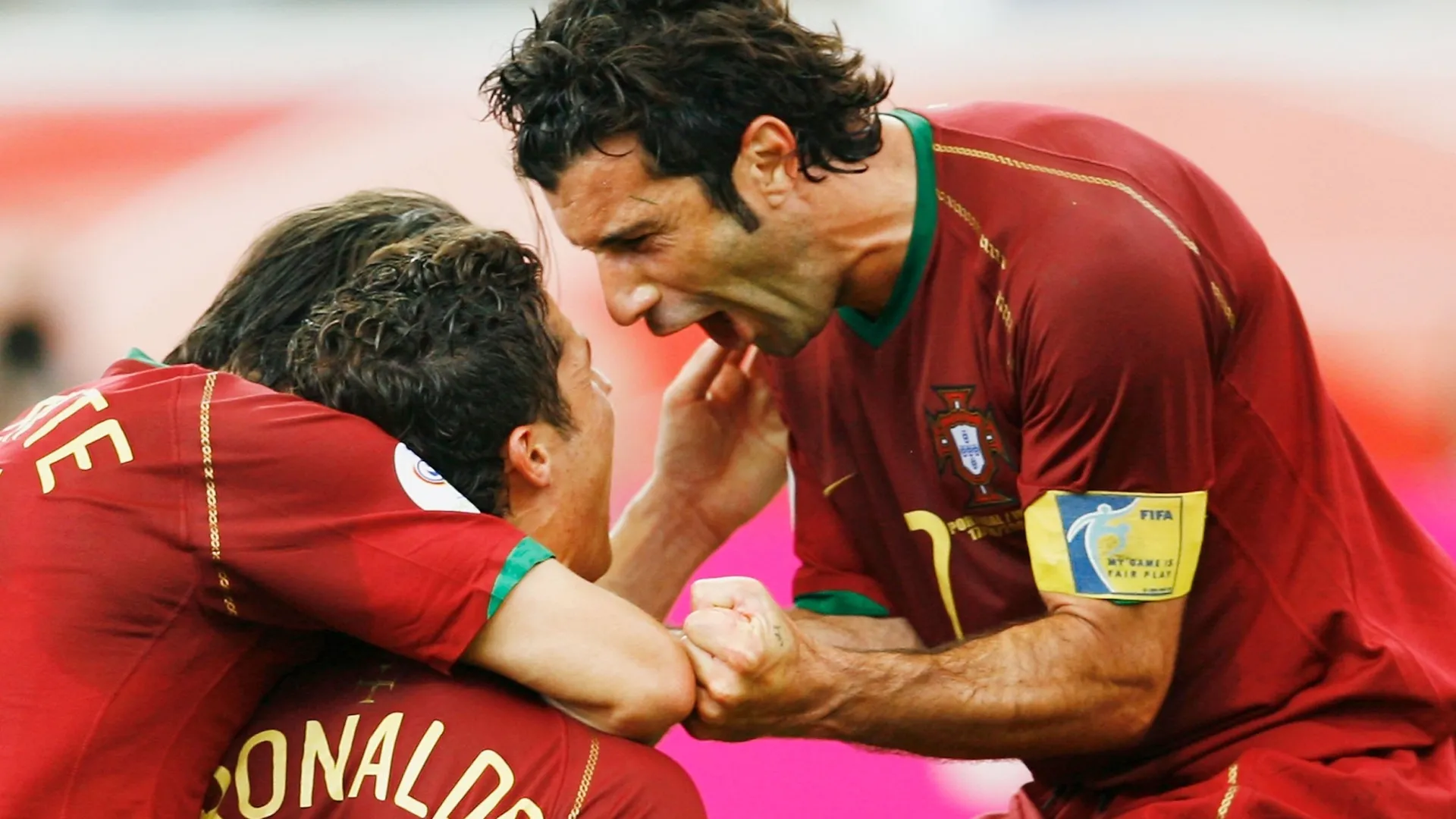Figo was the team captain (Shaun Botterill/Getty Images)