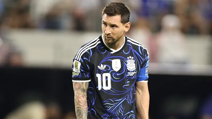 Lionel Messi of Argentina