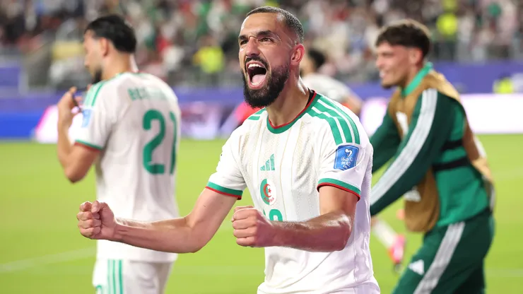 Nabil Bentaleb of Algeria.