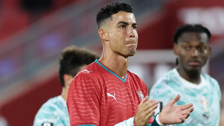 Cristiano Ronaldo #7 of Portugal.