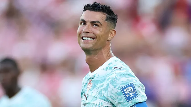 Cristiano Ronaldo #7 of Portugal.
