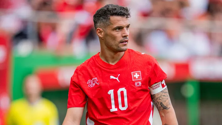 Granit Xhaka of Switzerland.
