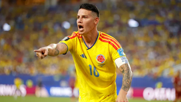 James Rodriguez of Colombia.