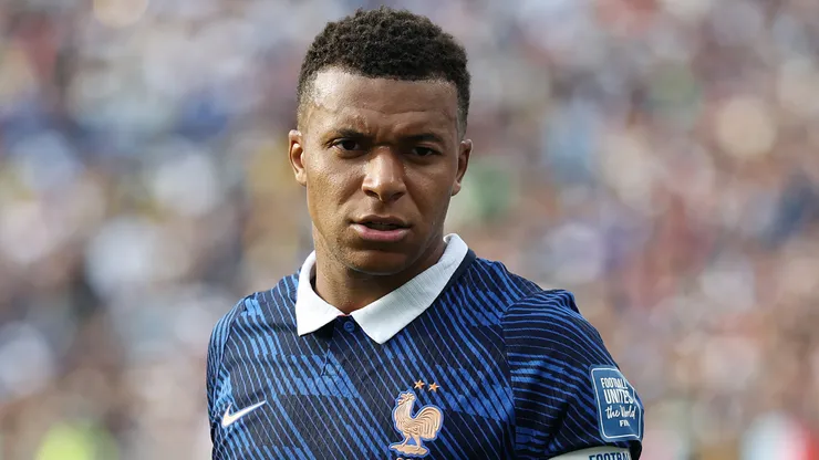 Kylian Mbappe of France.