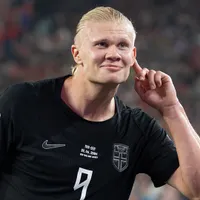 Video: Erling Haaland scores with a header vs Brazil, notching his 6th goal of the 2026 World Cup