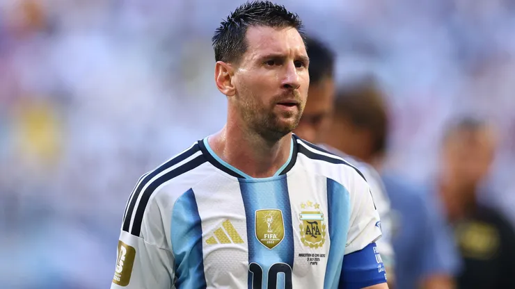 Lionel Messi of Argentina