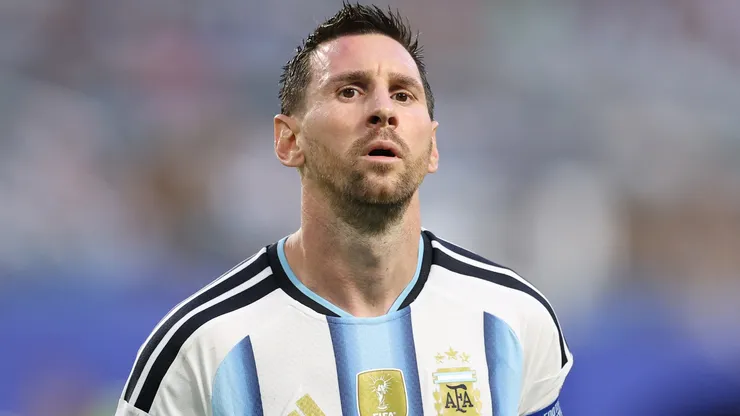 Lionel Messi #10 of Argentina looks on during the FIFA World Cup 2026.