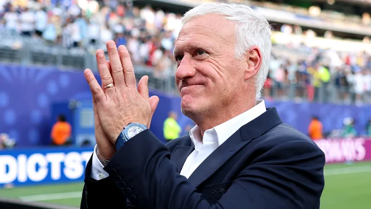 Deschamps commented on the referee
