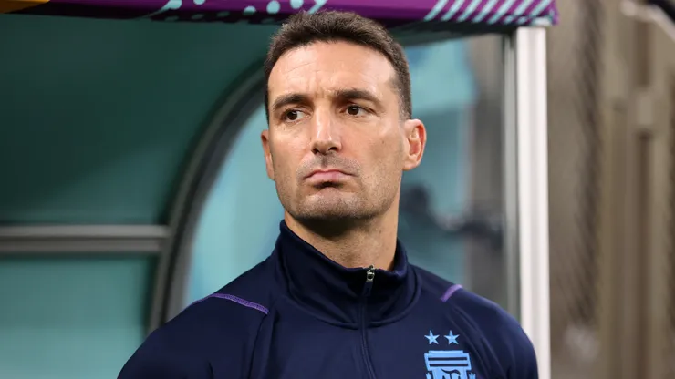 Lionel Scaloni, head coach of Argentina.