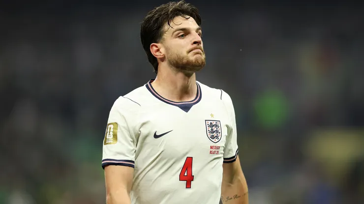 Declan Rice of England.