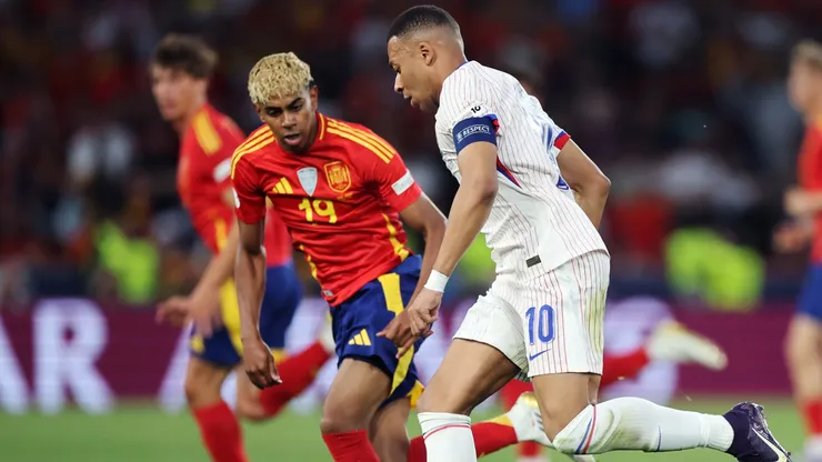 They are playing for a place in the final