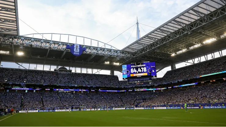 A general view of Miami Stadium.