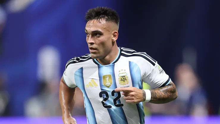 Lautaro Martinez of Argentina.