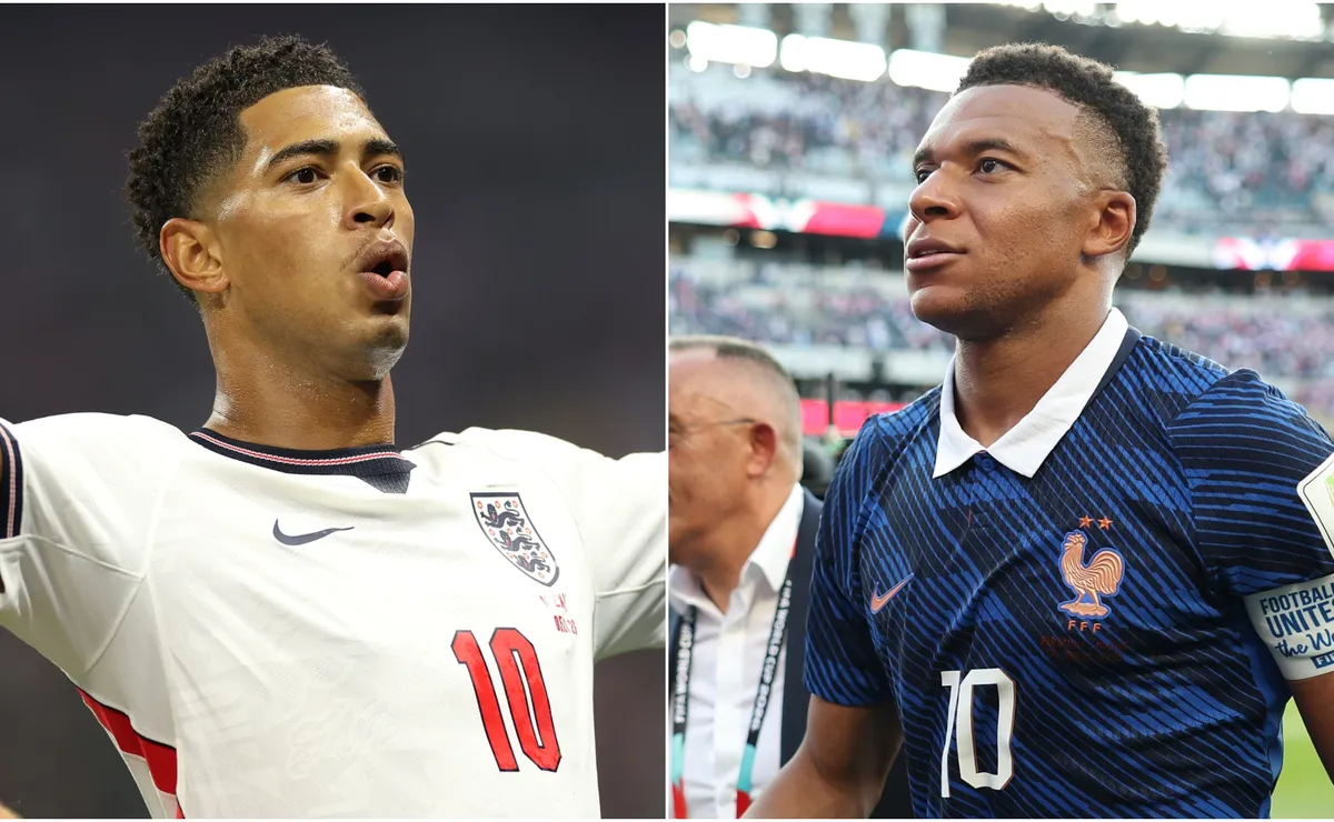 جود بيلينجهام يعادل رقم بيليه التهديفي في كأس العالم بعمر 23 عامًا، متخلفًا فقط عن كيليان مبابي جود بيلينجهام يعادل رقم بيليه التهديفي في كأس العالم بعمر 23 عامًا، متخلفًا فقط عن كيليان مبابي