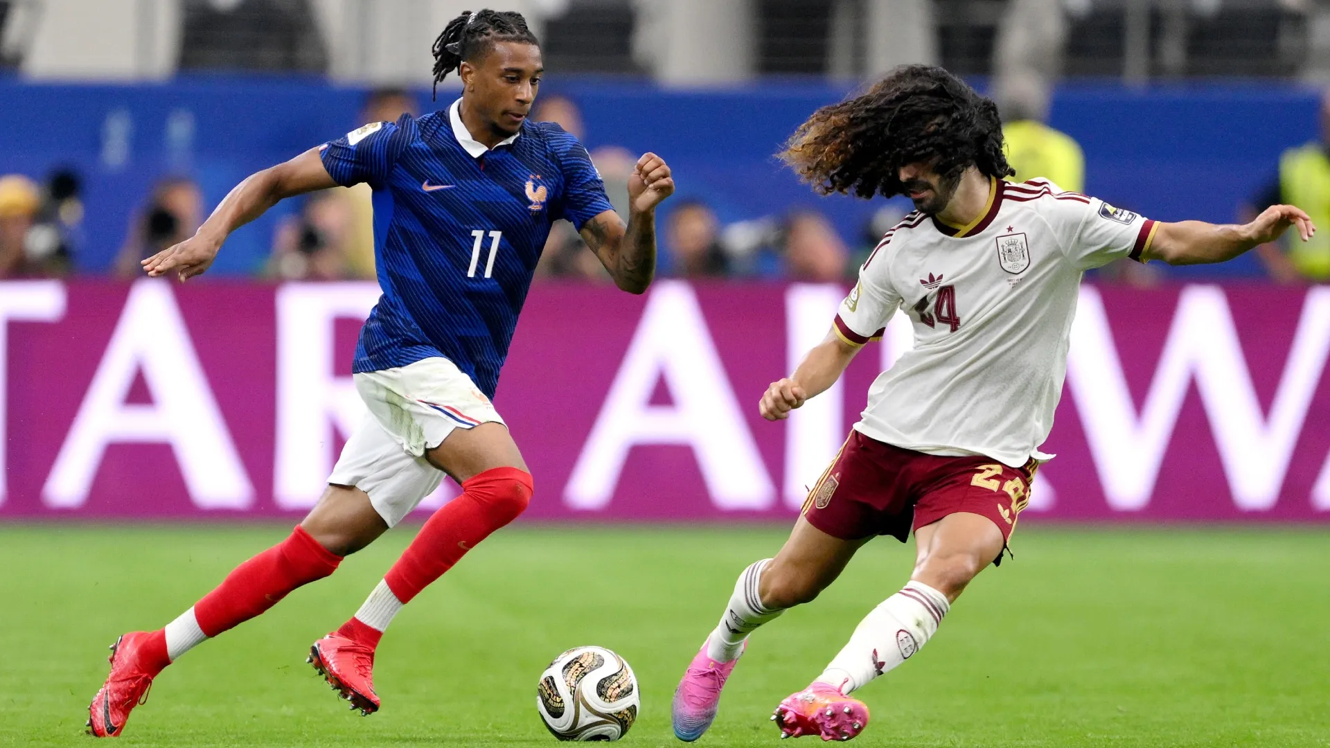 Olise did not play well (David Ramos/Getty Images)