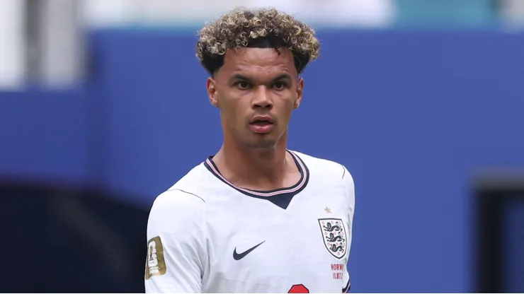 Nico O'Reilly #3 of England.