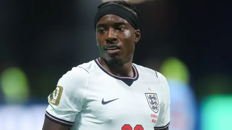 Noni Madueke #20 of England during the FIFA World Cup 2026.