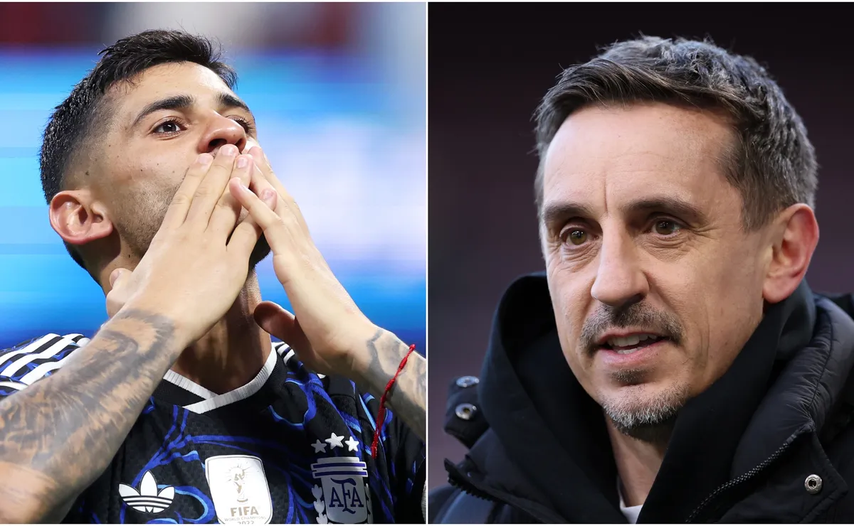 كوتي روميرو ترد على جاري نيفيل بعد فوز الأرجنتين بكأس العالم على إنجلترا: “آمل ألا أكون بهذا الغباء عندما أعتزل” كوتي روميرو ترد على جاري نيفيل بعد فوز الأرجنتين بكأس العالم على إنجلترا: “آمل ألا أكون بهذا الغباء عندما أعتزل”