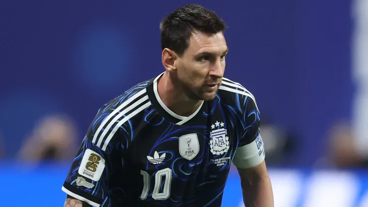Lionel Messi #10 of Argentina during the FIFA World Cup 2026.