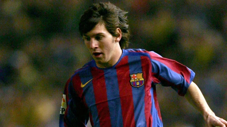 Messi made his debut in 2004