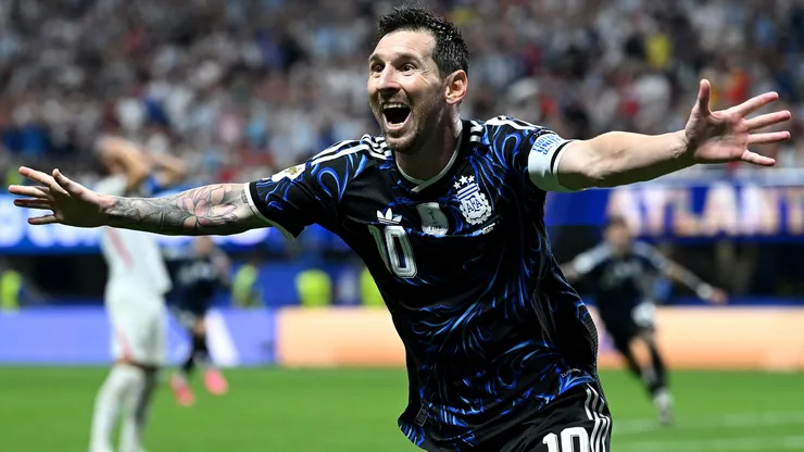 Messi posted after the semifinal