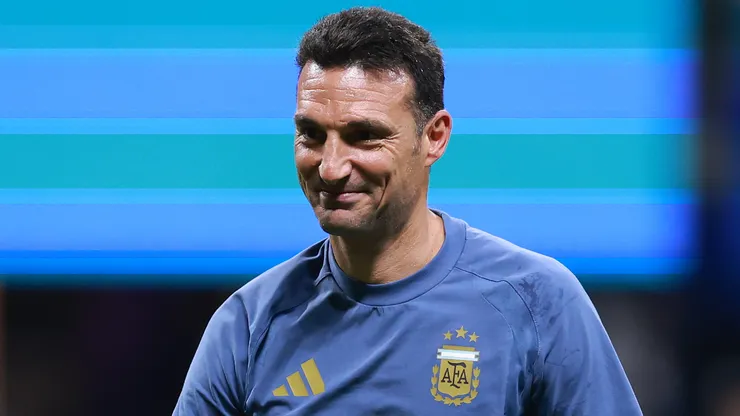 Lionel Scaloni, head coach of Argentina.