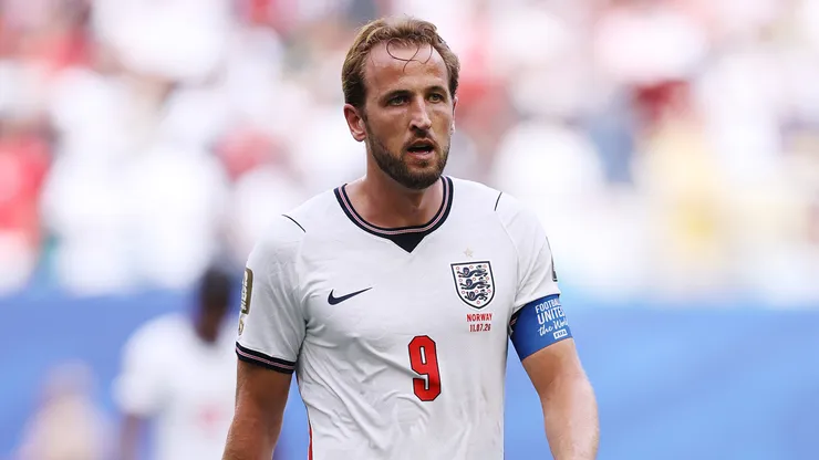 Harry Kane of England.