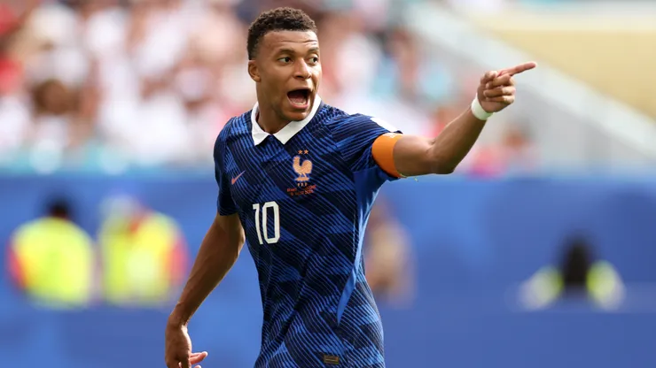 Kylian Mbappe of France.