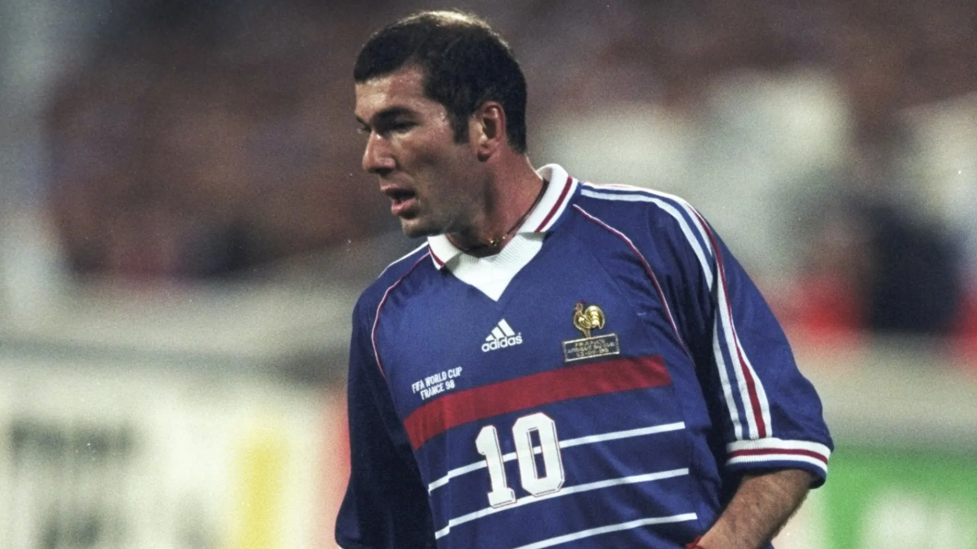 Zinedine Zidane prevented Brazil from repeating with two goals in the final (Stu Forster /Allsport)