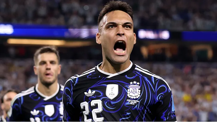 Lautaro Martinez #22 of Argentina.