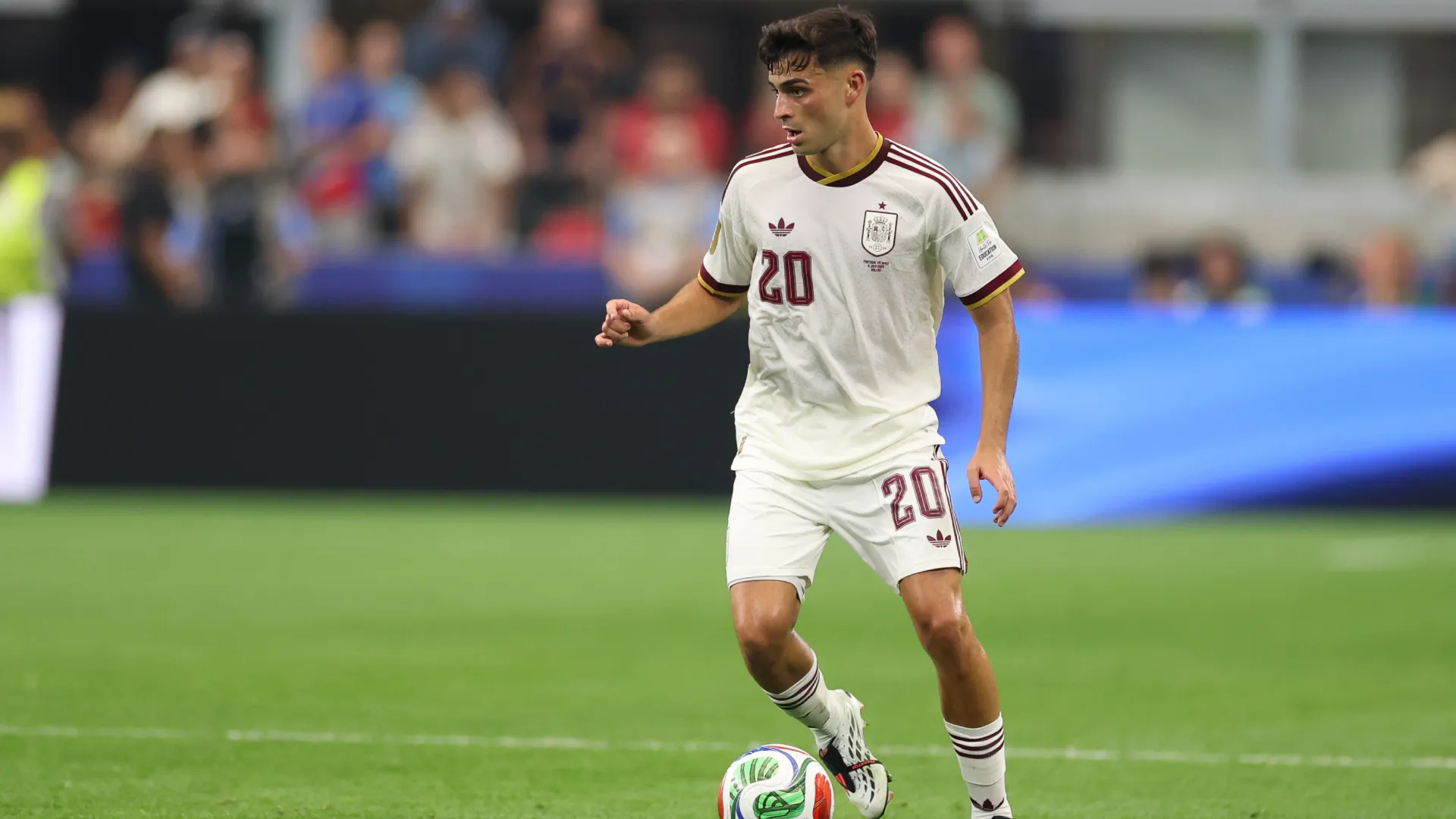 Pedri during Spain’s game vs Portugal. (Getty Images)