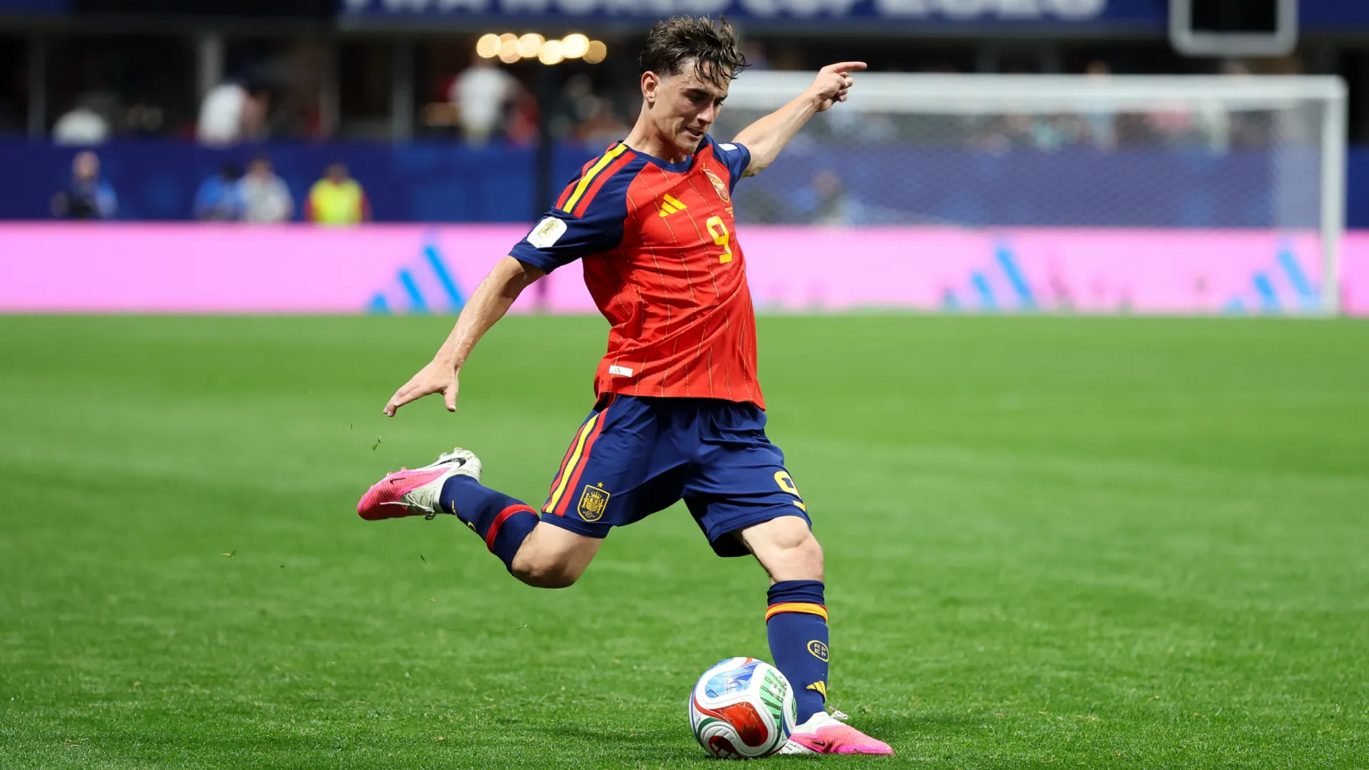 Gavi in action during Spain’s game vs Cape Verde. (Getty Images)