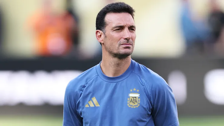 Lionel Scaloni head coach of Argentina.