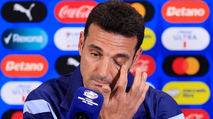 Head coach Lionel Scaloni of Argentina.