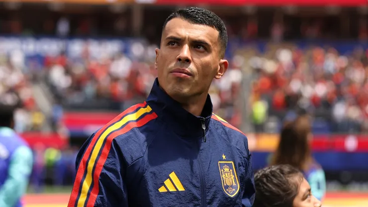 Pedro Porro #12 of Spain.