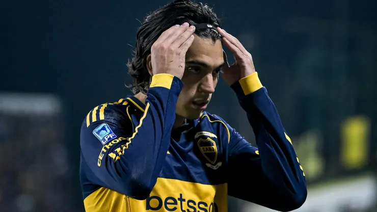 Exequiel Zeballos of Boca Juniors