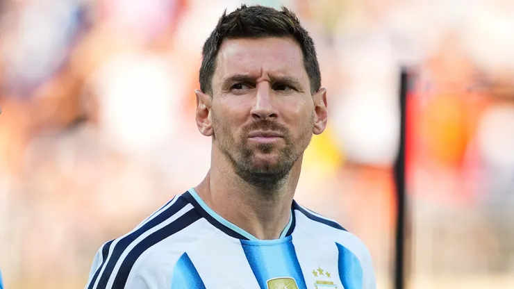 Lionel Messi of Argentina
