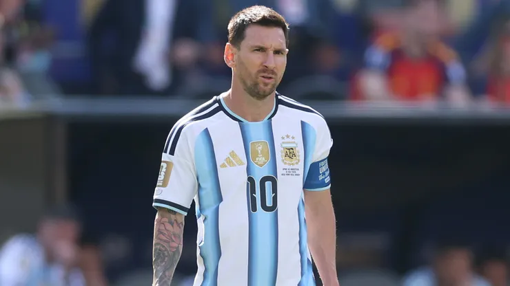 Lionel Messi of Argentina.