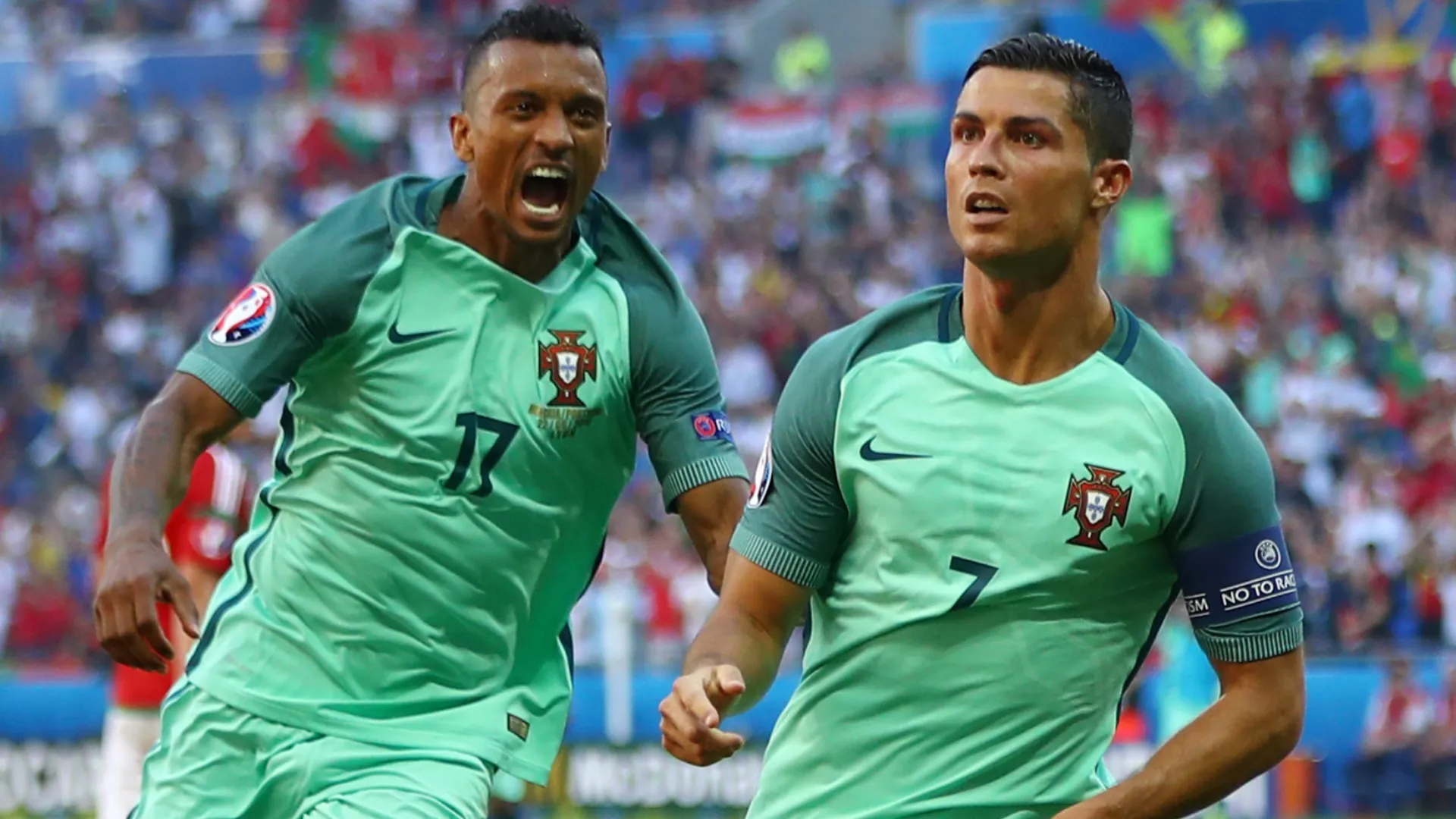 ronaldo nani portugal