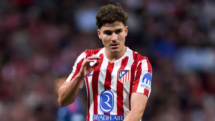 Julian Alvarez of Atletico Madrid.
