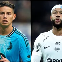 Report: James Rodriguez could land at Corinthians as a potential replacement for Memphis Depay