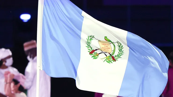 The flag of Guatemala