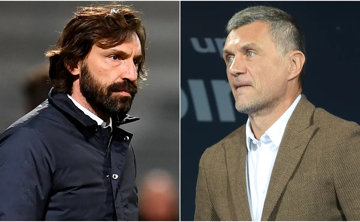 Report: Andrea Pirlo will not take Italy head coach spot, leading Paolo Maldini to resign as technical director