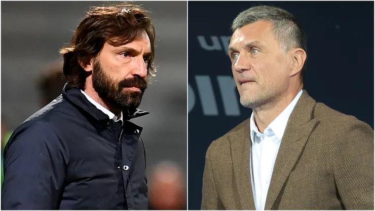 Andrea Pirlo and Paolo Maldini.