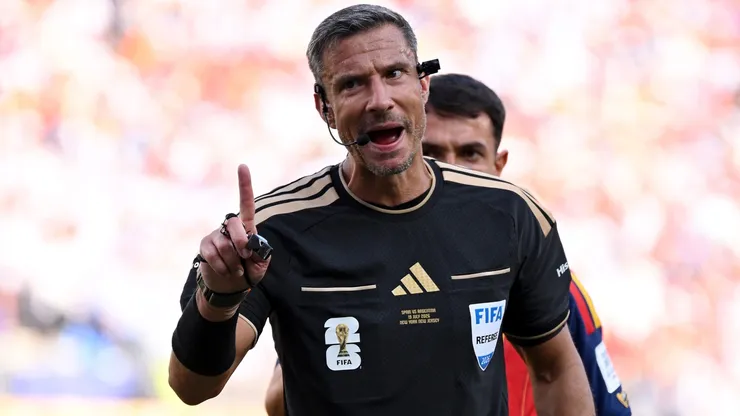Referee Slavko Vincic during the FIFA World Cup 2026 Final.