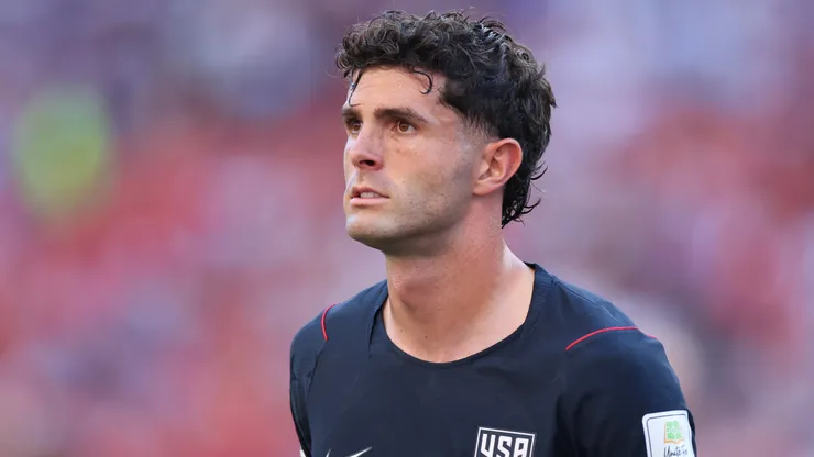 Christian Pulisic #10 of the United States.